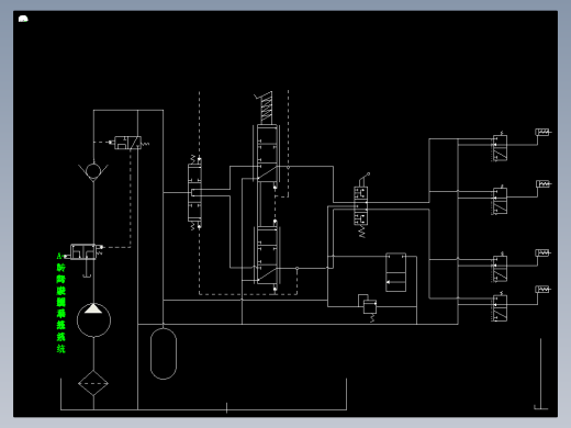 JX546-DQY50型飞机牵引车液压系统设计