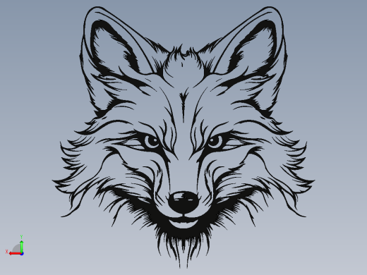 狐狸头后视缩略图