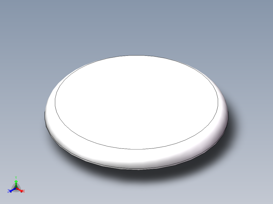 THB碟形封头DN3800正等轴测图