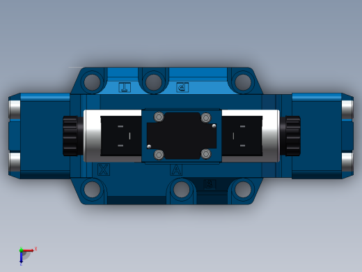 力士乐液压阀-H-4WEH_25俯视缩略图