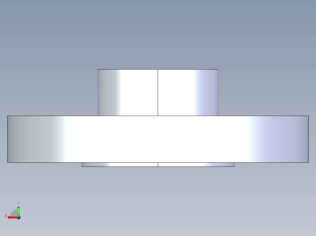 聚氯乙烯配件27-Sch80_Flange Vanstone_FPT_855-010_1in后视图