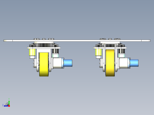 AGV全向舵轮右视缩略图