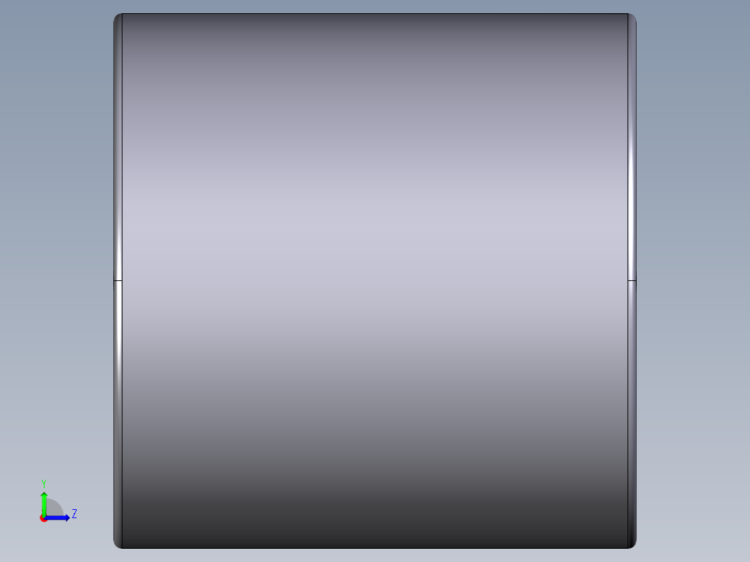 4MLV 溶剂焊接双插座左视图