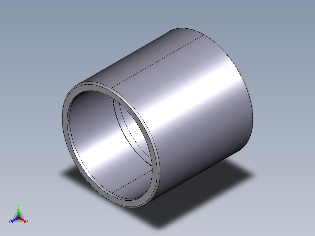 4MLV 溶剂焊接双插座正等轴测图