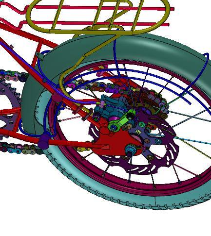 中大孩碟刹减震脚踏车缩略图