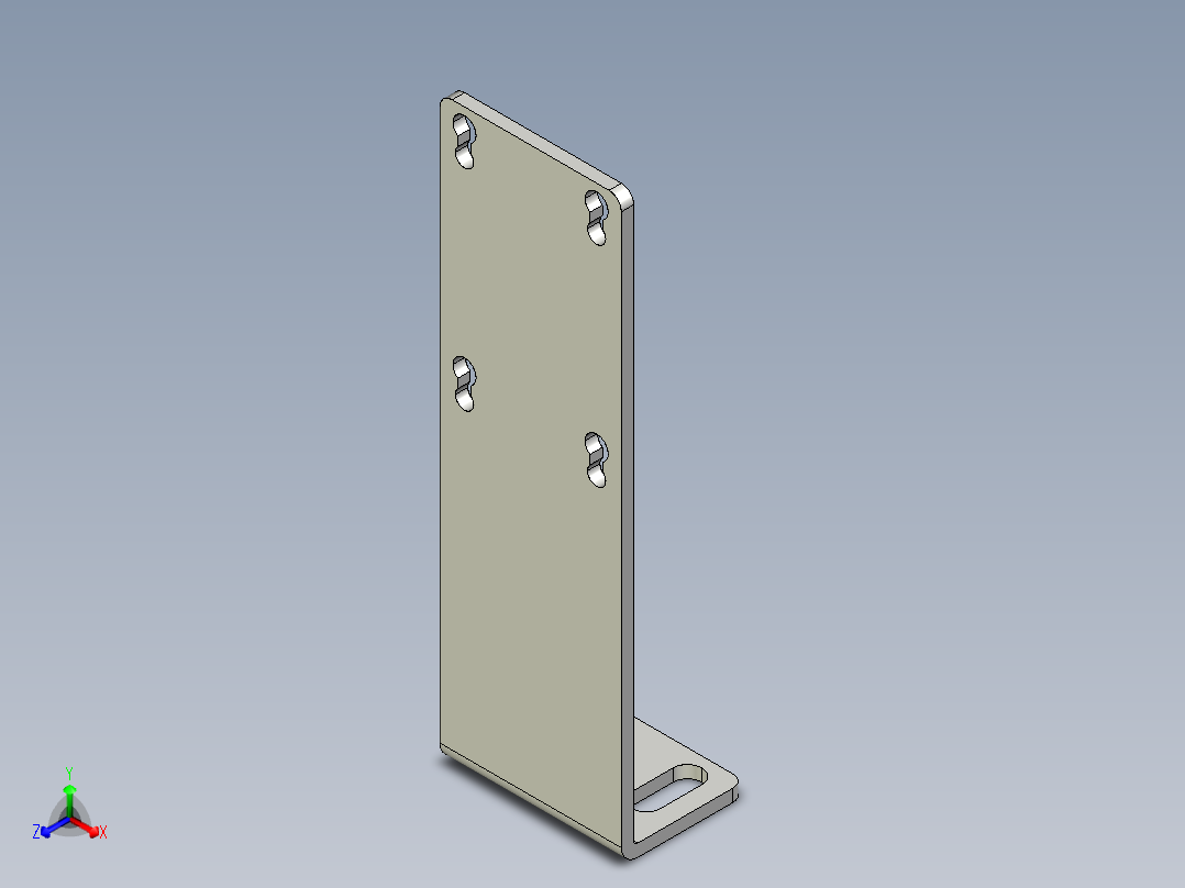 基恩士PZ-B83_kc图纸模型主视图