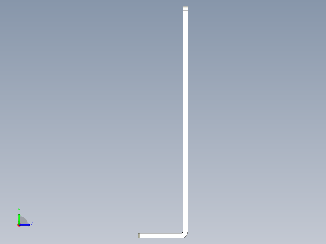 基恩士PZ-B83_kc图纸模型左视图