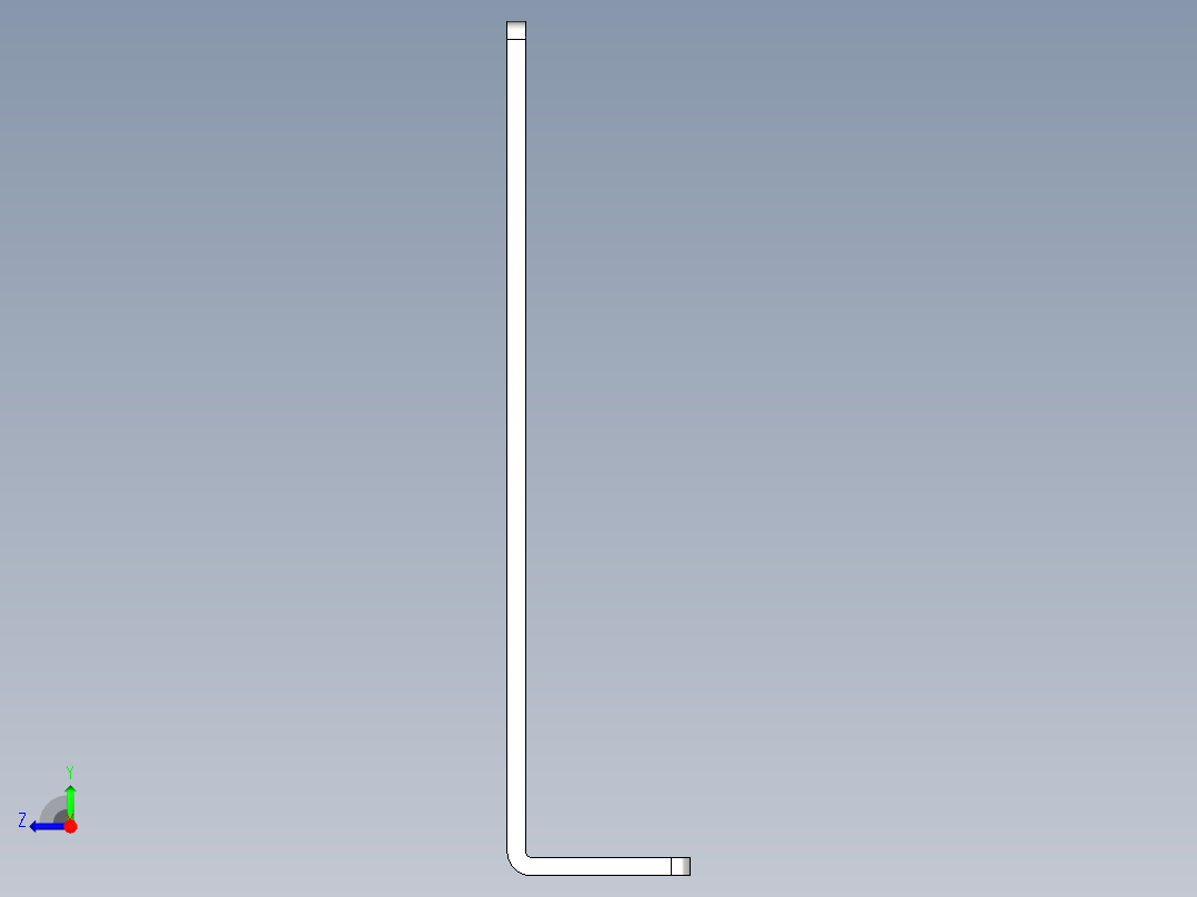 基恩士PZ-B83_kc图纸模型右视图