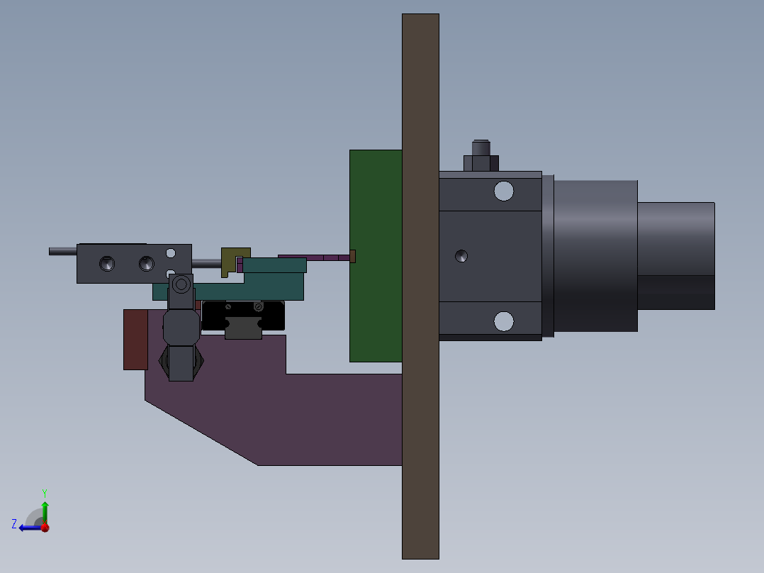 转向机构右视图