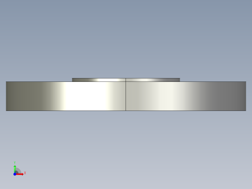 船舶管路系统SeaCor_Blind Flange_37J153012_1.25in前视缩略图