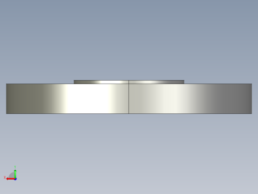 船舶管路系统SeaCor_Blind Flange_37J153012_1.25in后视缩略图