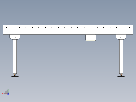 全自动打标打包包装线creo后视缩略图