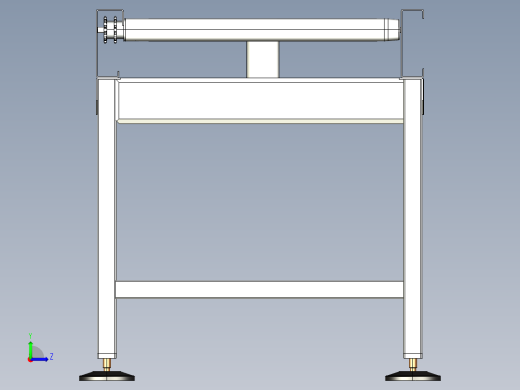 全自动打标打包包装线creo左视缩略图