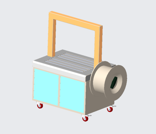 全自动打标打包包装线creo缩略图
