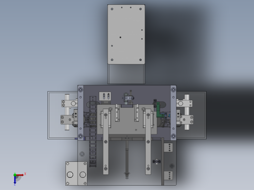 手柄装配设备sw16可编辑俯视缩略图