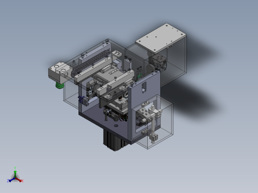 手柄装配设备sw16可编辑正等轴测缩略图