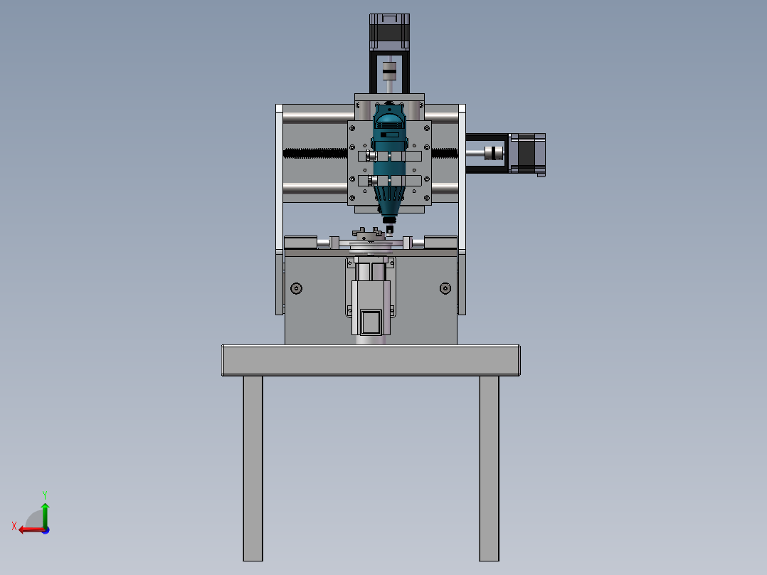 法兰内孔铣床sw18后视图