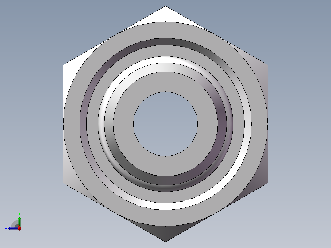 直通管螺纹组合接头、2BC-04-16WD右视图