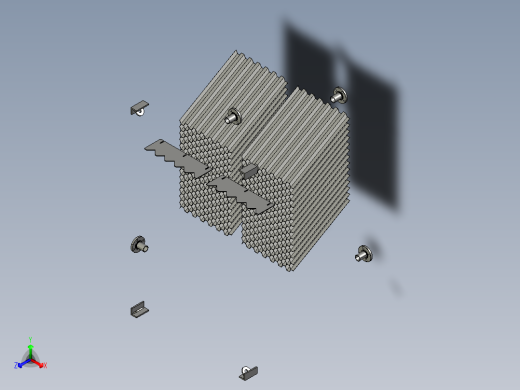 B2003947-水处理澄清池正等轴测缩略图
