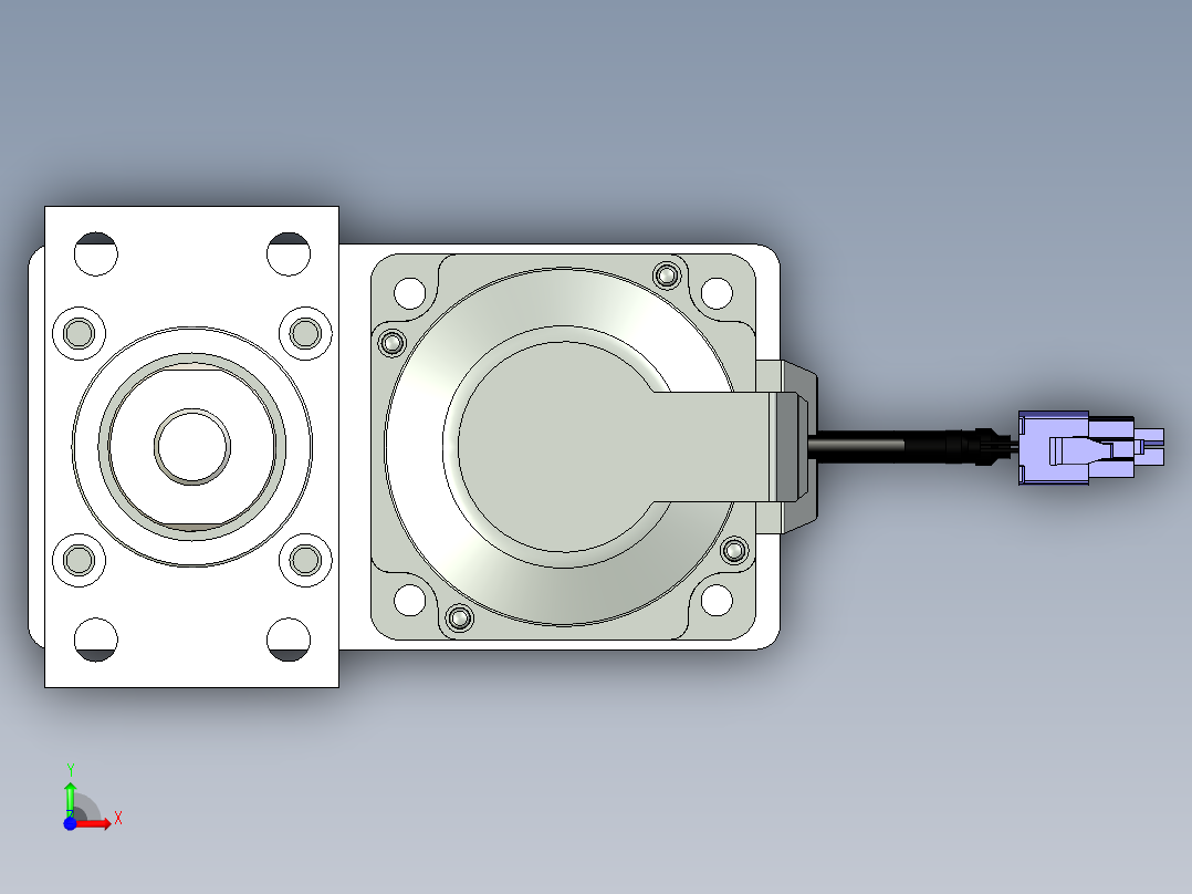 伺服电缸G-220276前视图