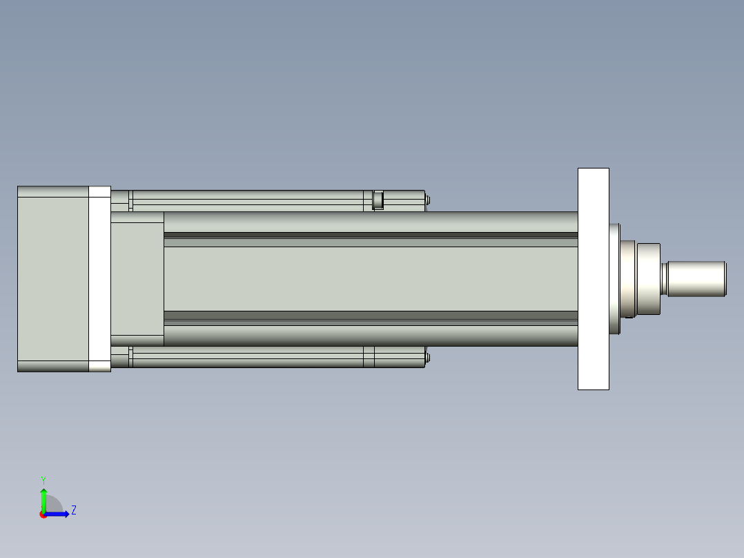 伺服电缸G-220276左视图