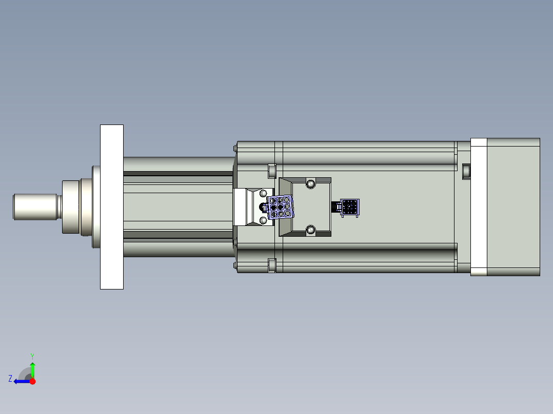 伺服电缸G-220276右视图