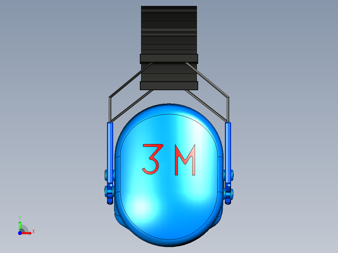 B3004630-隔音耳机前视图