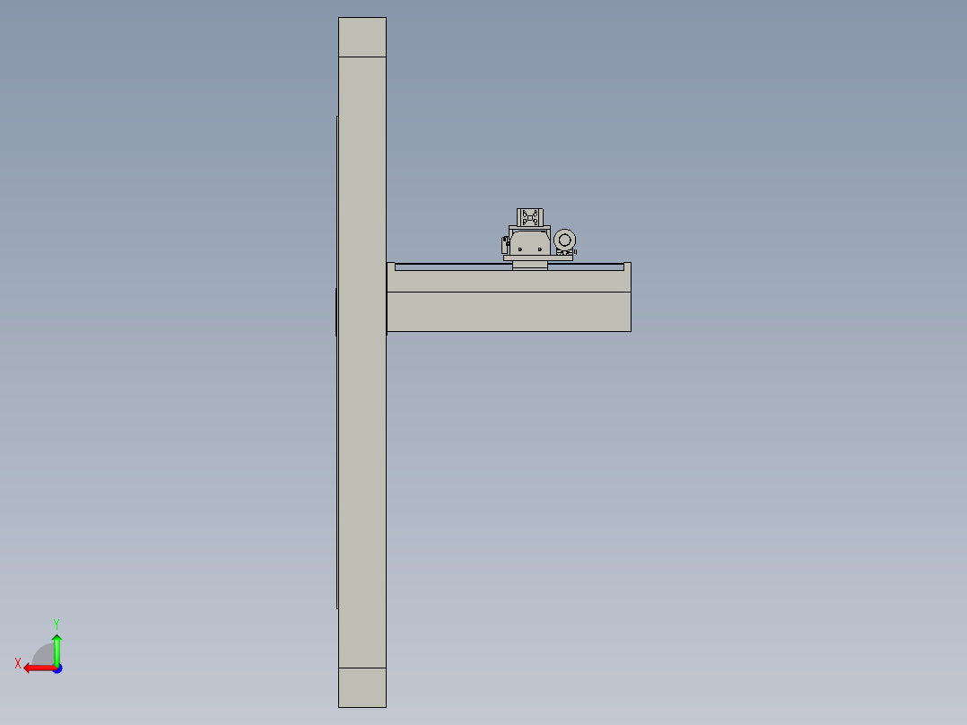 PCB-上料模组整体后视图