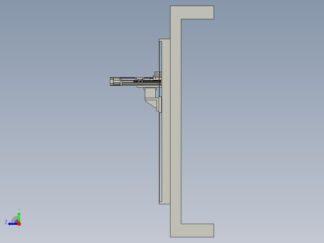 PCB-上料模组整体右视图