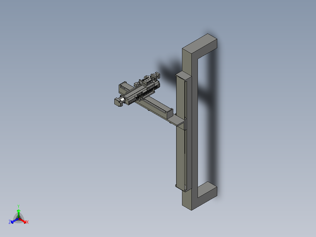 PCB-上料模组整体正等轴测图