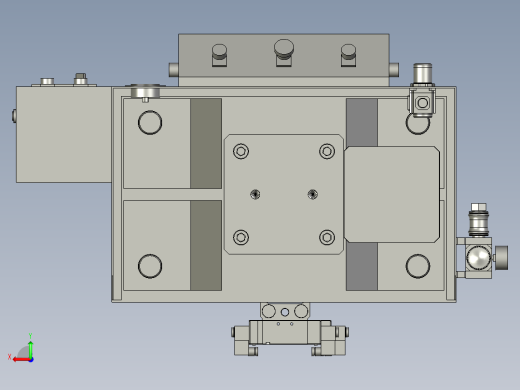 新型节能环保的油压机后视缩略图