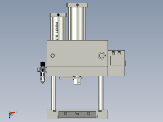 新型节能环保的油压机俯视缩略图