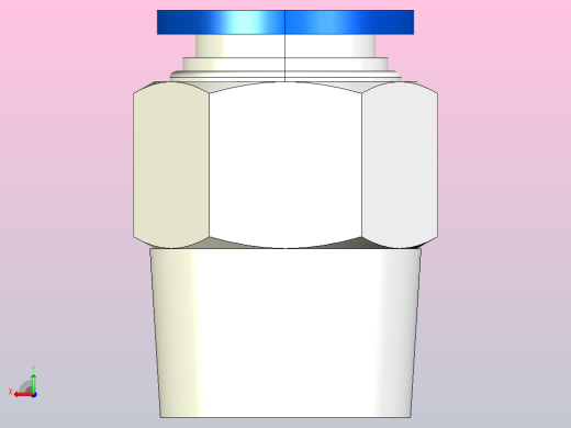 PC 螺纹直通[PC12-04] (2)后视缩略图
