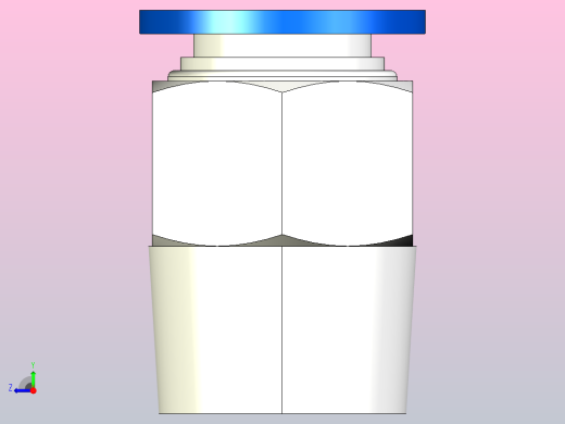 PC 螺纹直通[PC12-04] (2)右视缩略图