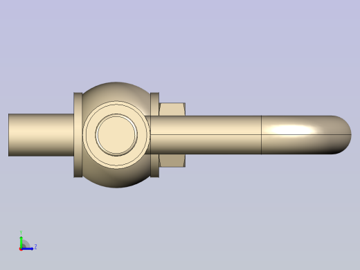 吊环螺栓左视缩略图