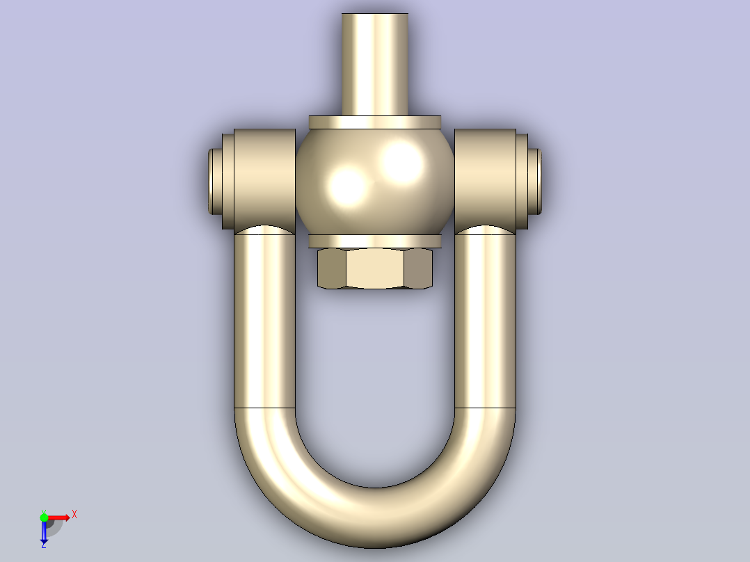 吊环螺栓俯视图