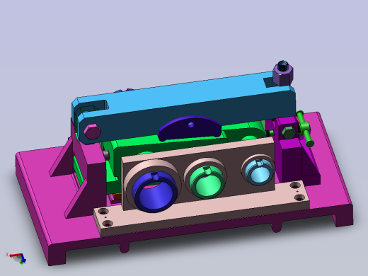 ca6140机床后托架（831001）工艺及镗三杠孔夹具设计【含三维solidworks】