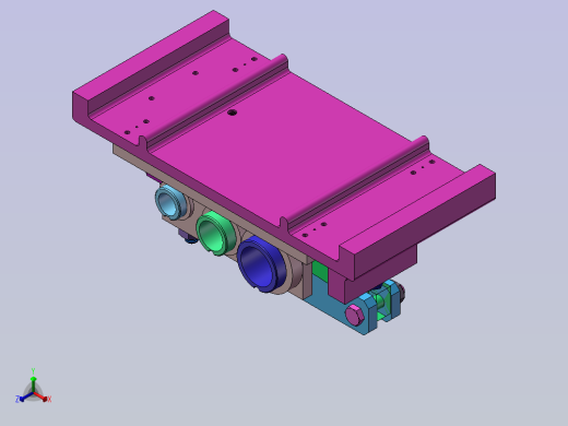 ca6140机床后托架（831001）工艺及镗三杠孔夹具设计【含三维solidworks】正等轴测缩略图