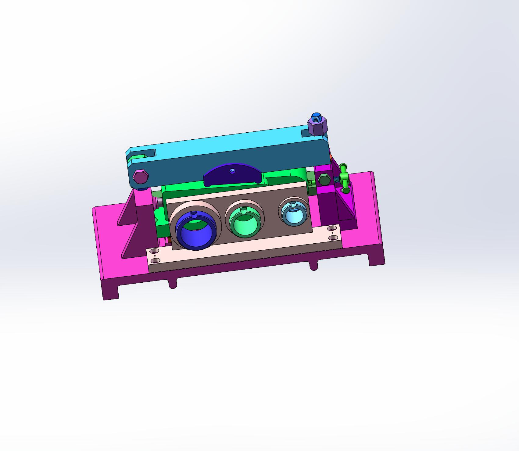 ca6140机床后托架（831001）工艺及镗三杠孔夹具设计【含三维solidworks】