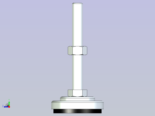 脚轮脚杯3D  WAK02-D60-M12-L100.x_t右视缩略图