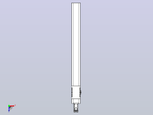 滚珠丝杠直线轴带导轨全封闭TPA-HCR-120D-1610C-L1100-M-C-P40-N3俯视缩略图