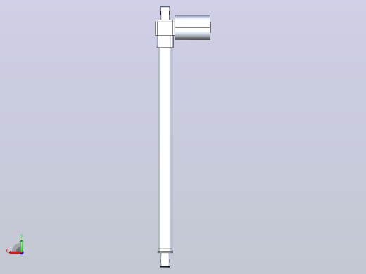 6000N电动推杆（ZJWSN-L1)[ZJWSN-L1-S500]后视缩略图