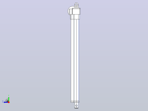 6000N电动推杆（ZJWSN-L1)[ZJWSN-L1-S500]右视缩略图