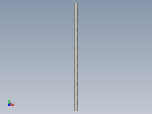GZ-HL-3-C1 三排滚珠护栏前视缩略图