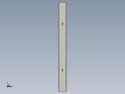 GZ-HL-3-C1 三排滚珠护栏左视缩略图