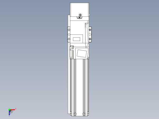 钢基模组TPA-KNR-4002C-200A1-MU-H1S0俯视缩略图