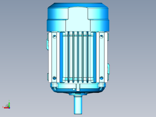电机- ABB M2BAX100L_B3后视缩略图