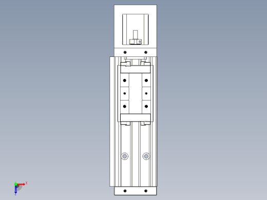 钢基模组TPA-KSR-5002C-150A1-M-F0S0俯视缩略图