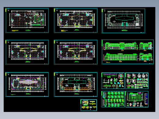 某大型商场建筑施工图