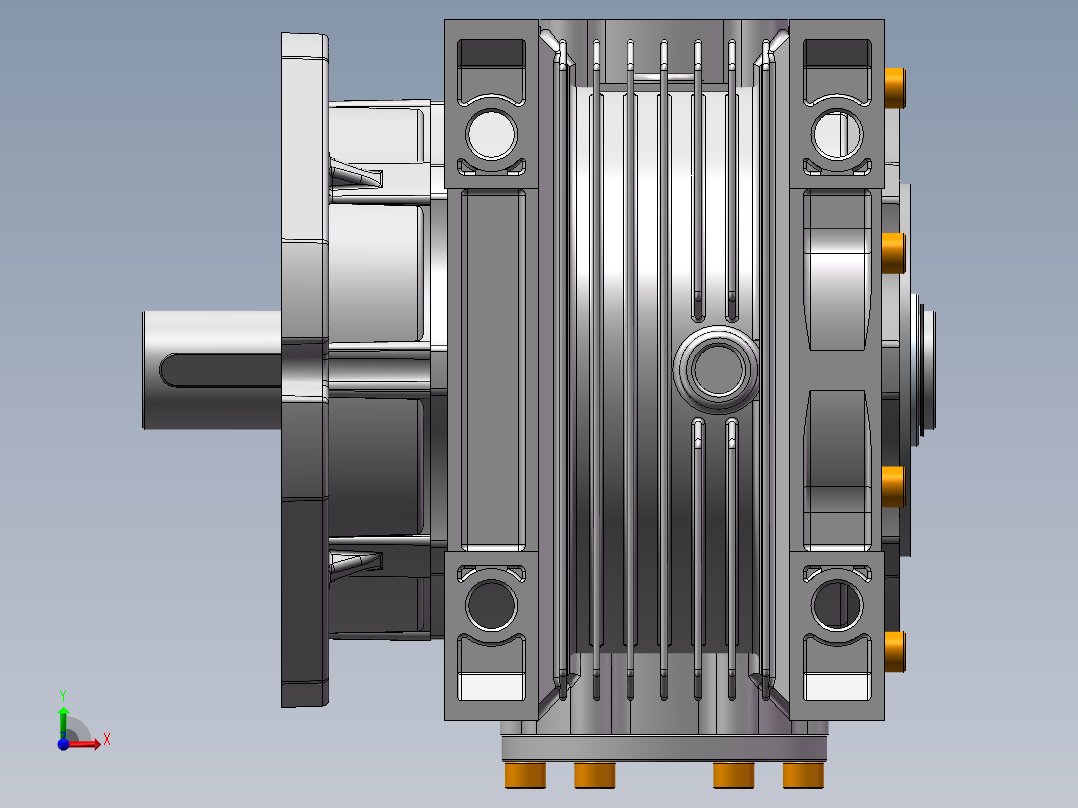 300桶全自动灌装机sw19可编辑前视图